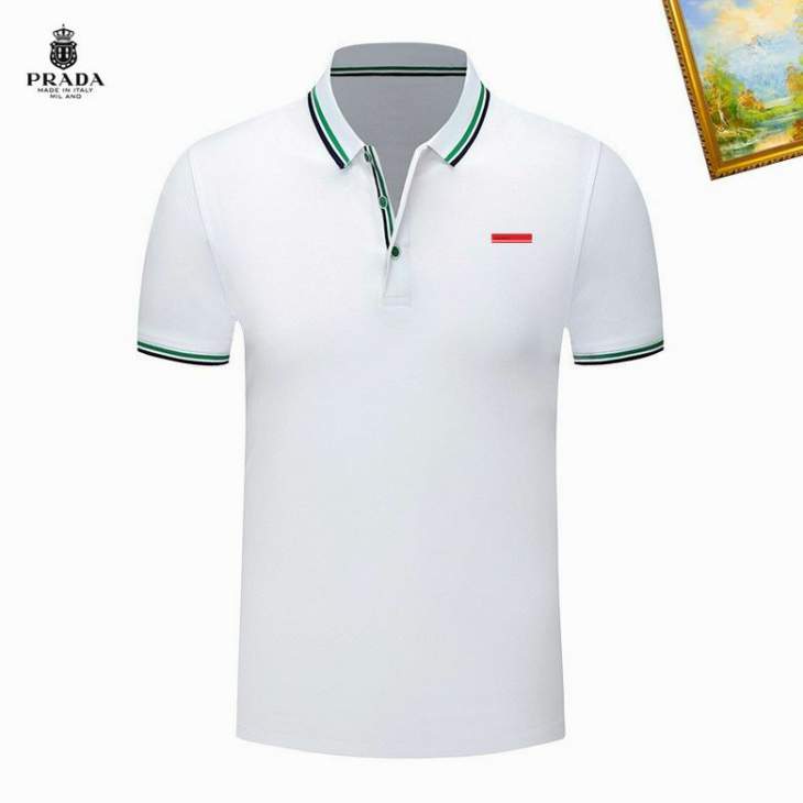 Picture of Prada Polo Shirts Short _SKUPradaM-3XL25tn10225772